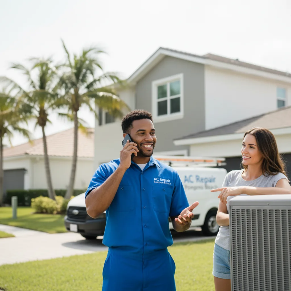 AC Repair Pompano Beach customer support in Hesston